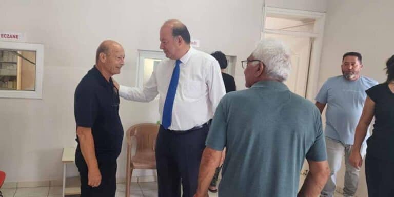 Dinçyürek, Akdoğan Sağlık Merkezi’ni Ziyaret Etti