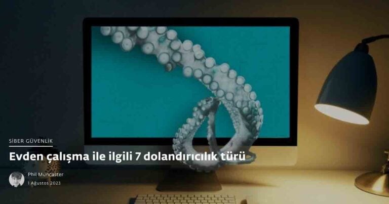 Evden çalışma ile ilgili dolandırıcılık olaylarına dikkat!