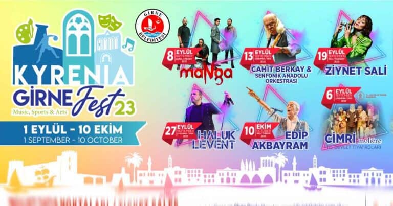 Girne 40 gün boyunca kültür, sanat ve spor etkinliklerine ev sahipliği yapacak