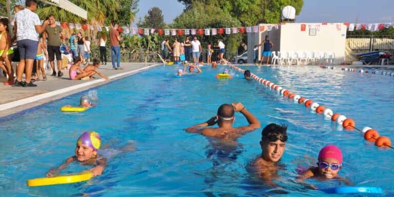 Güzelyurt Belediyesi Yüzme Kursları Tamamlanıyor