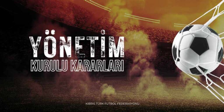 KTFF Yönetim Kurulu 23 Ağustos Kararlarını Açıkladı