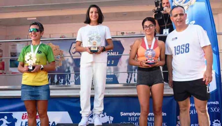 Ülker Lefkoşa Maratonu’nda 10 ve 21 km koşuları sonuçları açıklandı