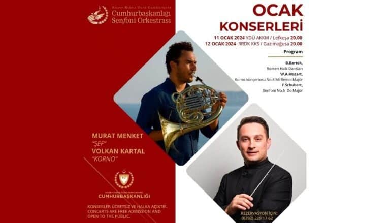 KKTC CSO Ocak Konserleri Başlıyor