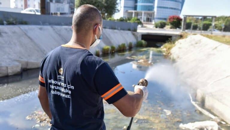 Lekoşa’da sivrisinekle biyolojik mücadele çalışmaları yıl boyu devam ediyor