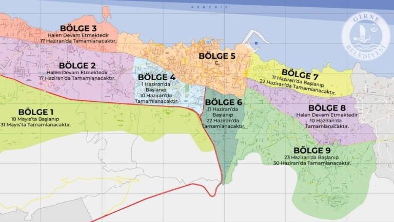 Girne’de Yaza Hazırlanıyor
