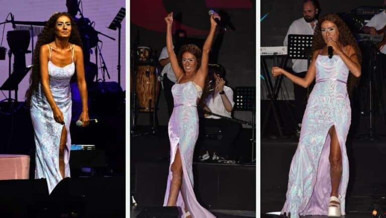 Yıldız Tilbe Harbiye Cemil Topuzlu Açık Hava Sahnesi’nde bu yaz ikinci konserini verdi