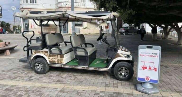 Antik Liman’da ücretsiz buggy servisi başladı