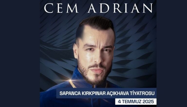 Cem Adrian 4 Temmuz’da Sapanca’da Sahne Alıyor