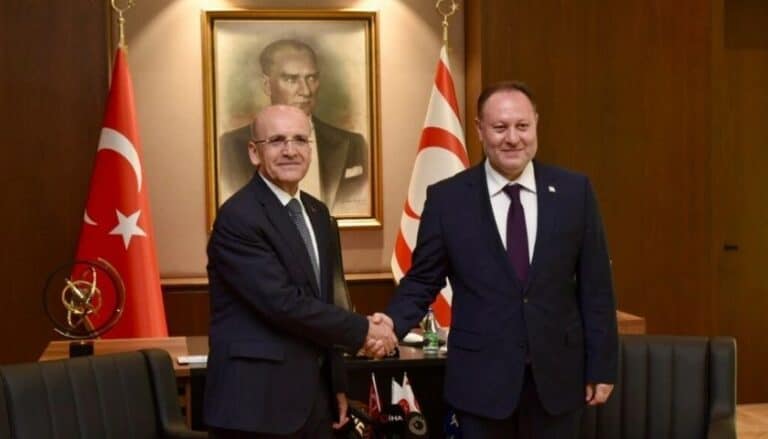 Küresel Zorluklar, Ortak Gelecek ve Güçlü İş Birliği: Şimşek’ten KKTC Mesajı