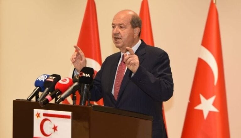 Ersin Tatar’dan Rum Yönetimi’ne Sert Tepki: “Şantaja Prim Vermeyeceğim”