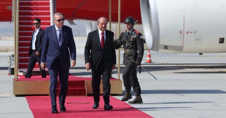 Başkan Erdoğan, Barış ve Özgürlük Bayramı için KKTC’de