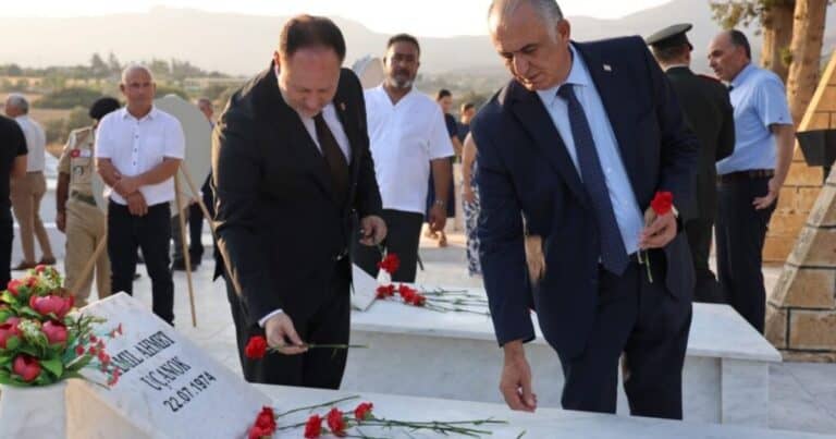 Topçuköy’de 9 Kıbrıs Türk Şehidi Törenle Anıldı