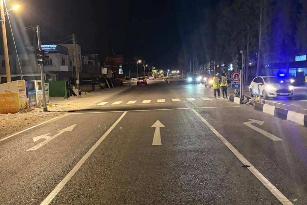 Girne Ozanköy Kavşağında Trafik Işıkları Hizmete Giriyor, Güvenlik ve Akış Artacak